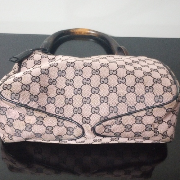 Gucci vintage dusty pink/blk shoulder bag - Picture 6 of 10